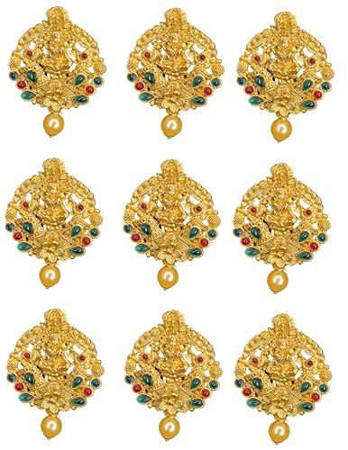 Gold Plated Antique Hair Jewellery