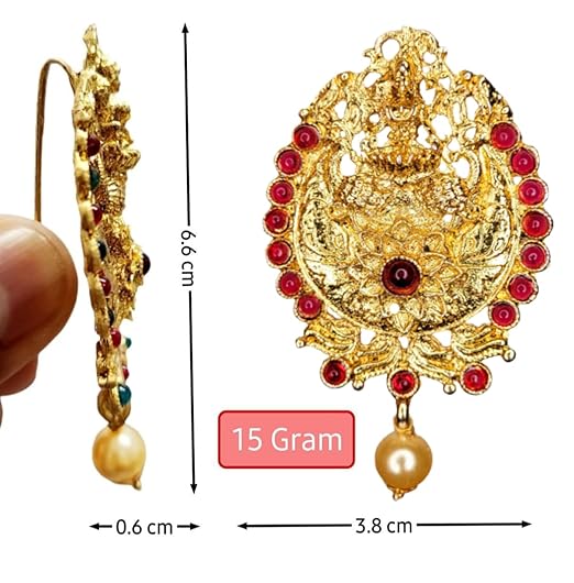 Gold Plated Antique Hair Jewellery