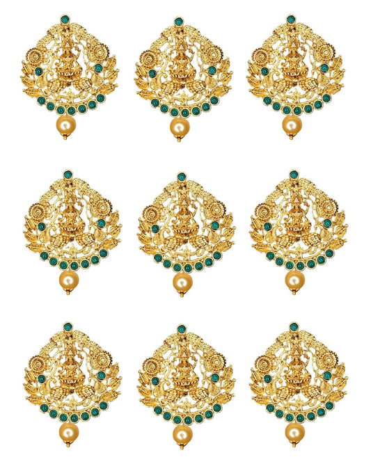 Gold Plated Antique Hair Jewellery