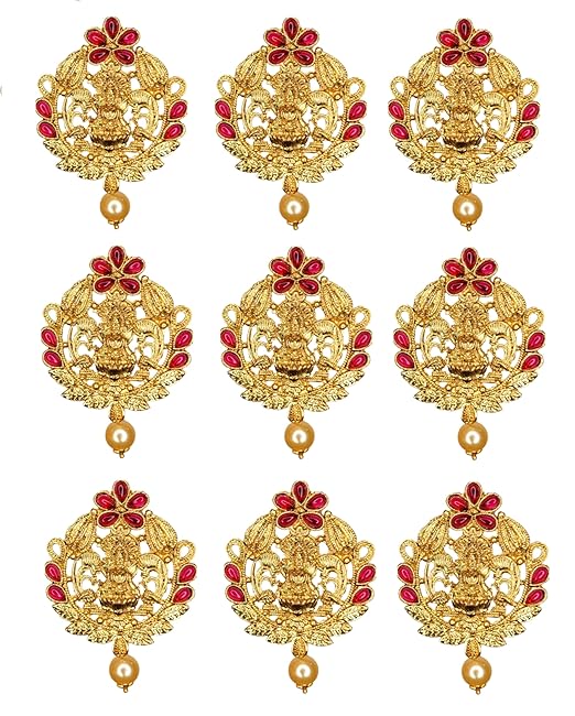 Gold Plated Antique Hair Jewellery