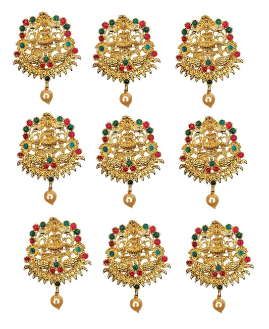 Gold Plated Antique Hair Jewellery