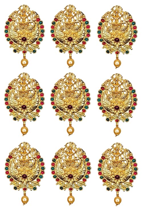 Gold Plated Antique Hair Jewellery