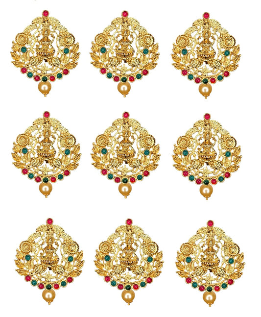 Gold Plated Antique Hair Jewellery