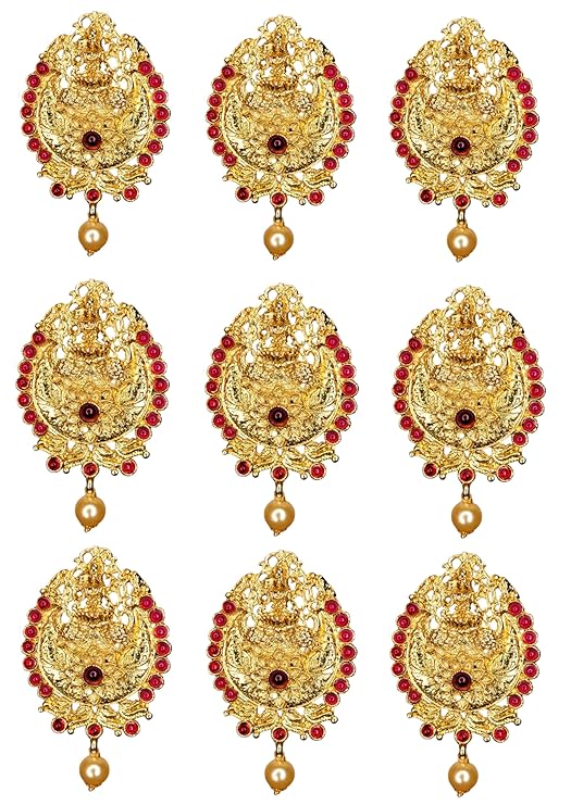 Gold Plated Antique Hair Jewellery