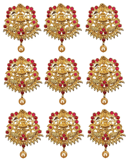 Gold Plated Antique Hair Jewellery