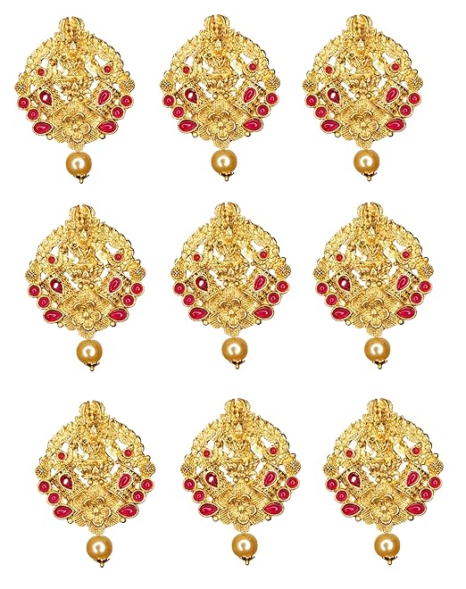 Gold Plated Antique Hair Jewellery