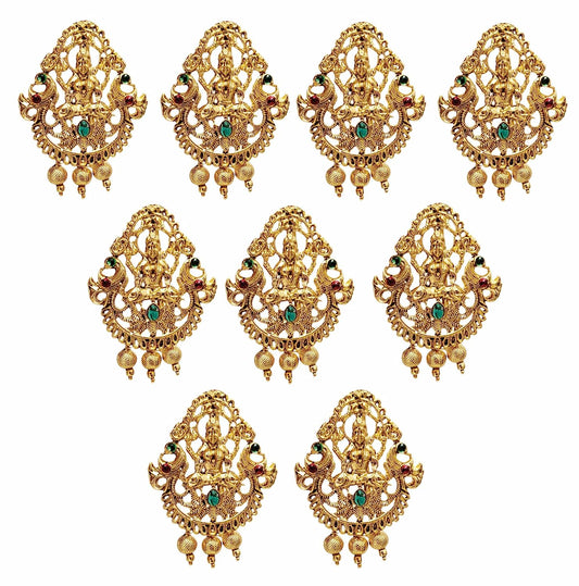 Gold Plated Antique Hair Jewellery